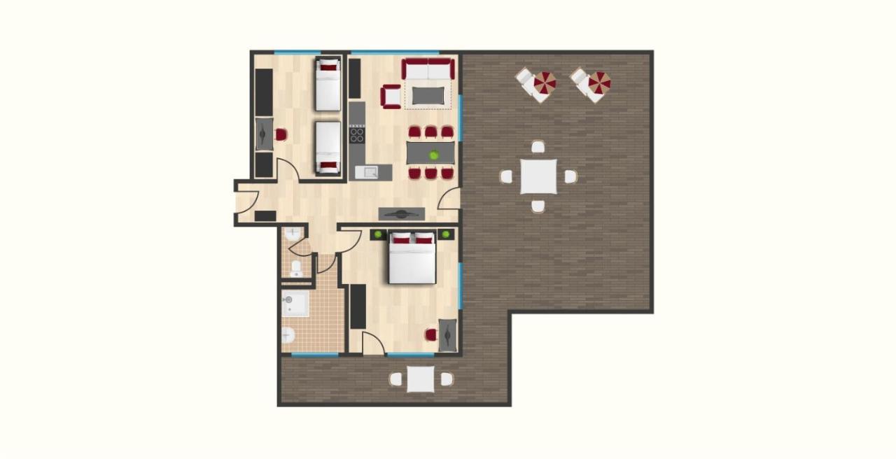 里茨勒恩Haus Haberstock公寓 外观 照片